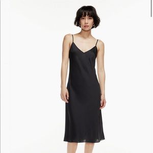 Wilfred Only Slip Dress, XS Black